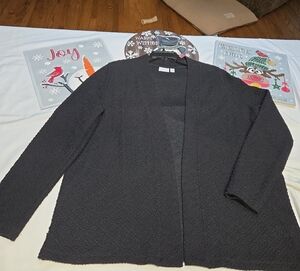 Kim Rogers Classic Black Cardigan